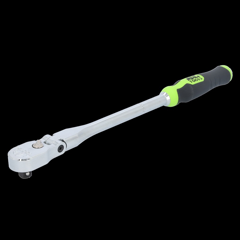 Max90 3/8" Flex  Comfort-Grip Ratchet - 13" Green