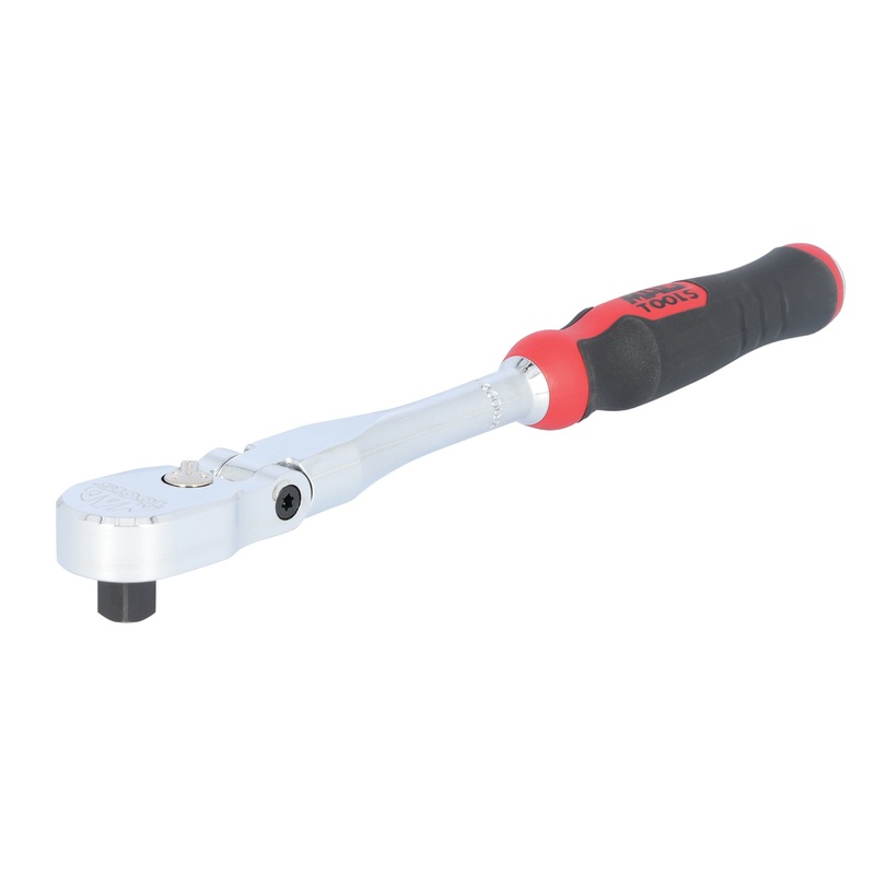 Max90 3/8" Flex  Comfort-Grip Ratchet - 9" Red