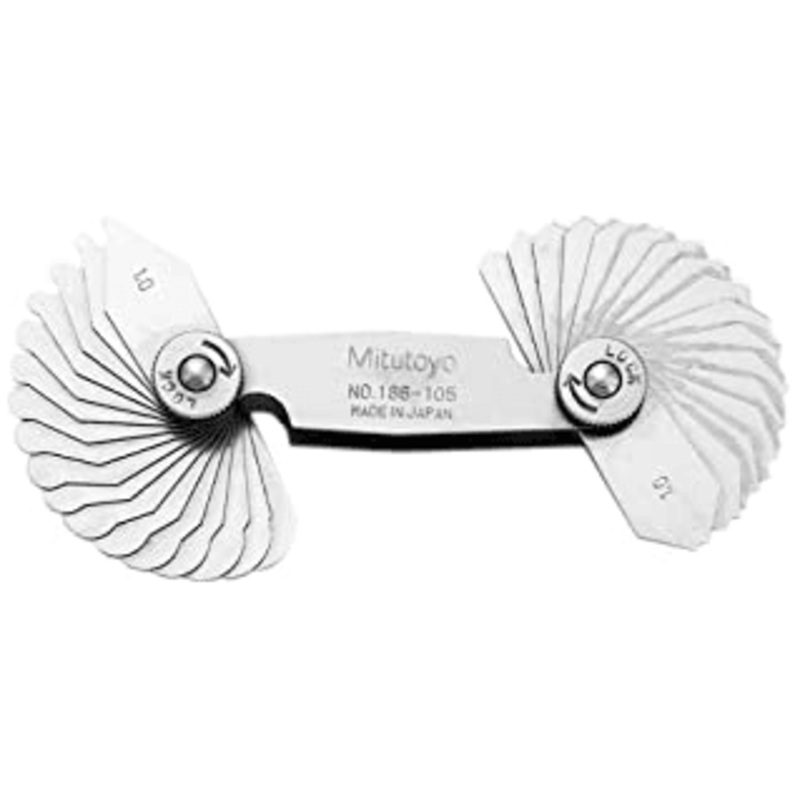 Mitutoyo Radius Gage, Series 186