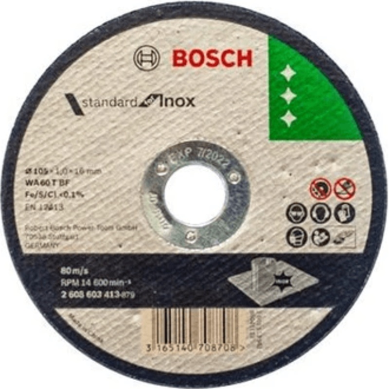 Bosch Cut Off Wheel 4" Standard for INOX WA60TBF