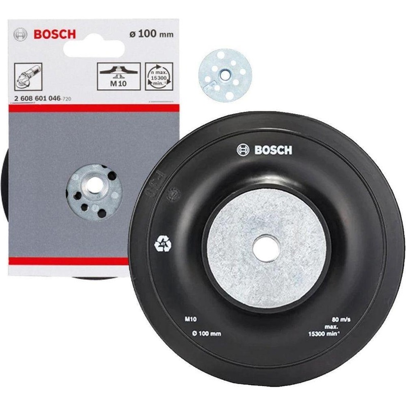 Bosch Rubber Backing Pad 4" for Fiber Disc (M10)