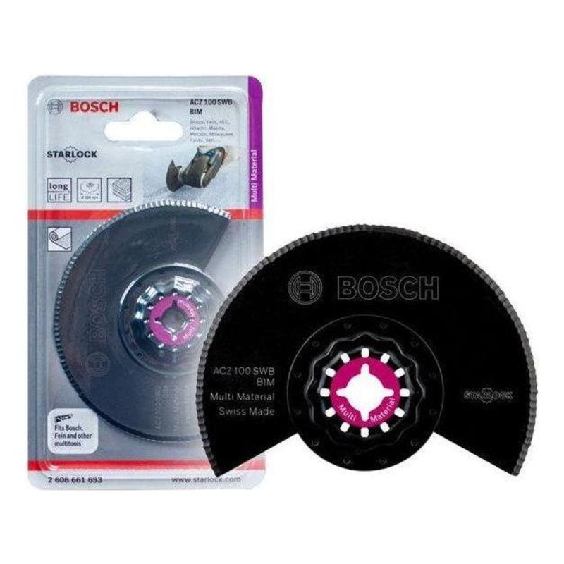 Bosch Segment Saw Blade for Starlock Multi-Cutter ACZ 100 SWB BIM