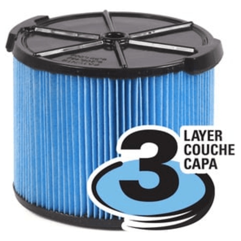 Ridgid VF3500 3-Layer Fine Dust Vacuum Filter