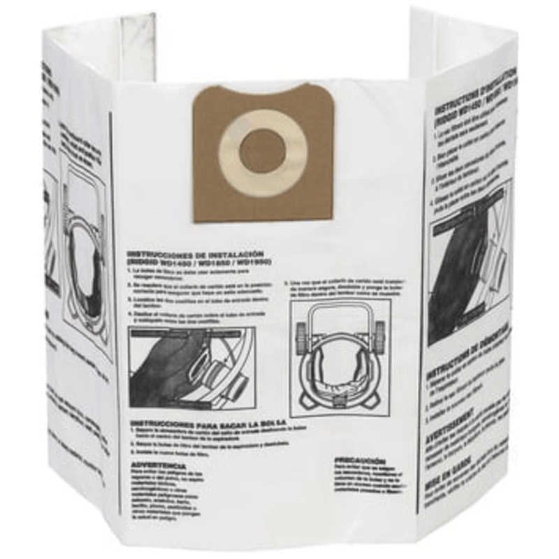 Ridgid VF3502 High-Efficiency Vacuum Dust Bag (Size A)