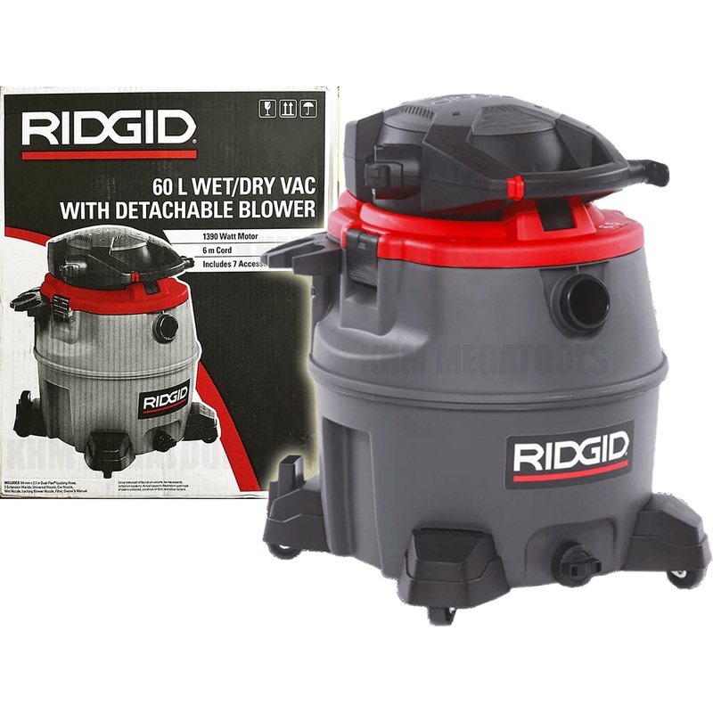 Ridgid WD1685ND Wet & Dry Vacuum (16 Gal) 60L