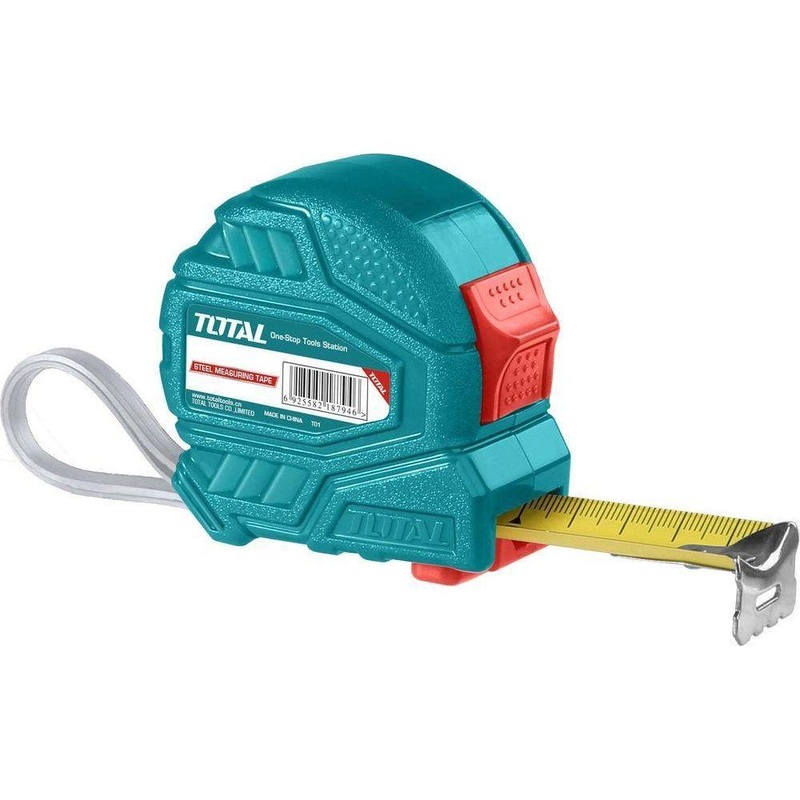Total Steel Tape Measure (2 Stop Button)