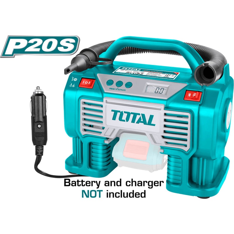 Total TACLI2002 20V Cordless Inflator Bare)