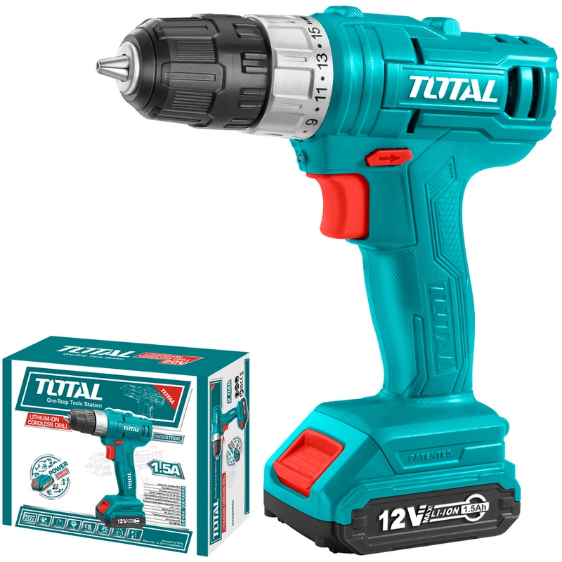 Total TDLI1211 12V Cordless Drill