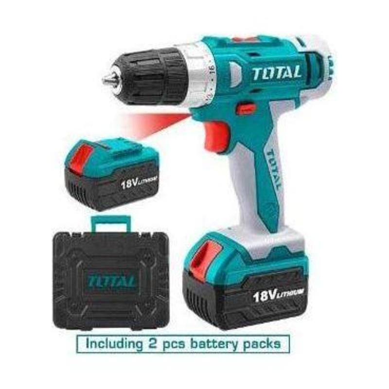 Total TDLI228180 18V Cordless Drill