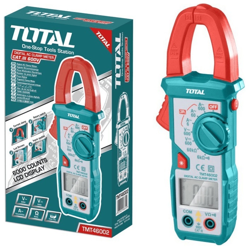 Total TMT46002 Digital AC Clamp Meter / Tester