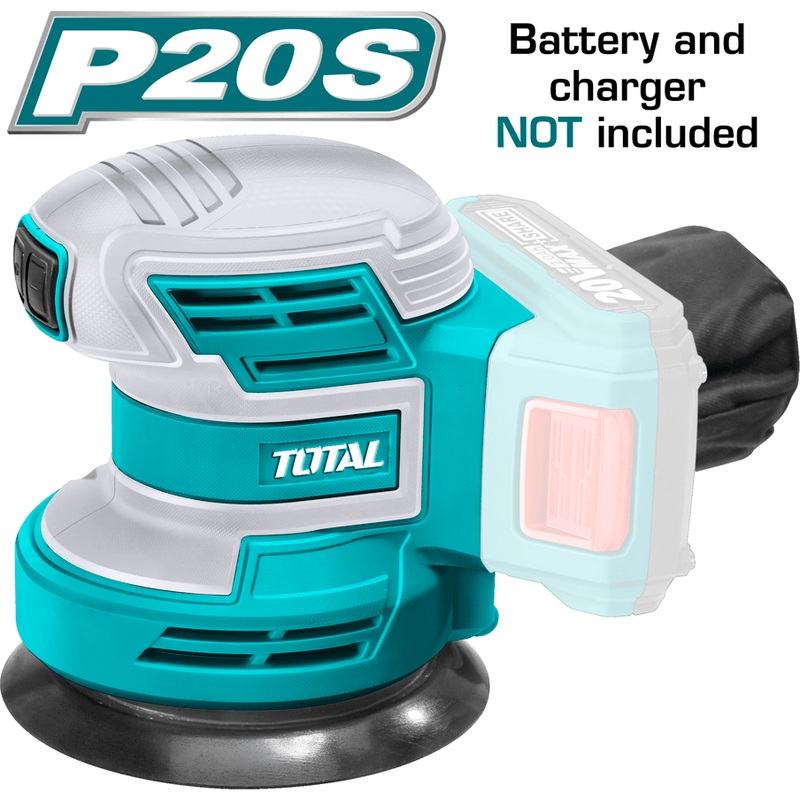 Total TROSLI2001 20V Cordless Random Orbit Sander