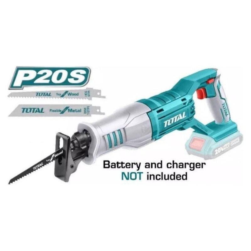 Total TRSLI1151 20V Cordless Reciprocating Saw (Bare)