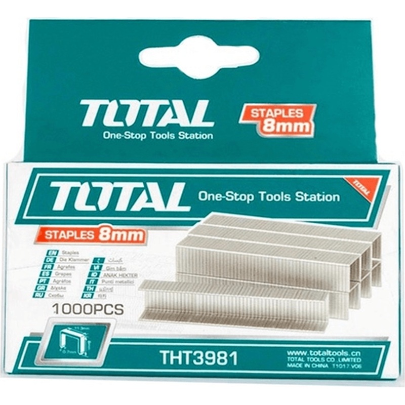 Total Staple Wire for Manual Gun Tacker / Staple Gun