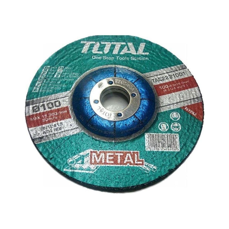 Total TAC2231001 Grinding Disc 4"