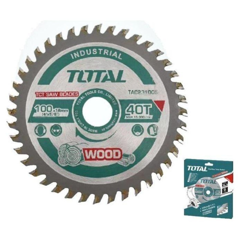 Total TAC231005 TCT Circular Saw Blade 4" for Wood