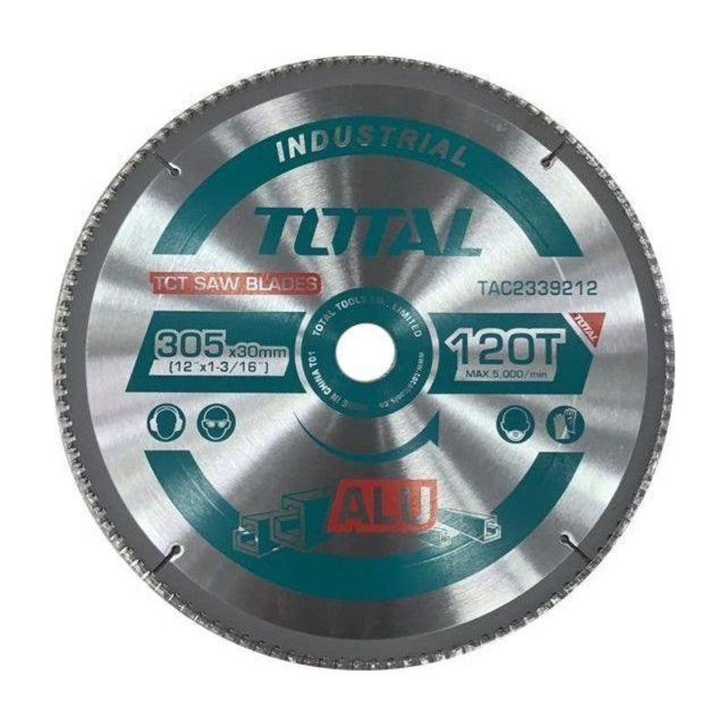 Total TAC2339212 Circular Saw Blade 12" for Aluminum