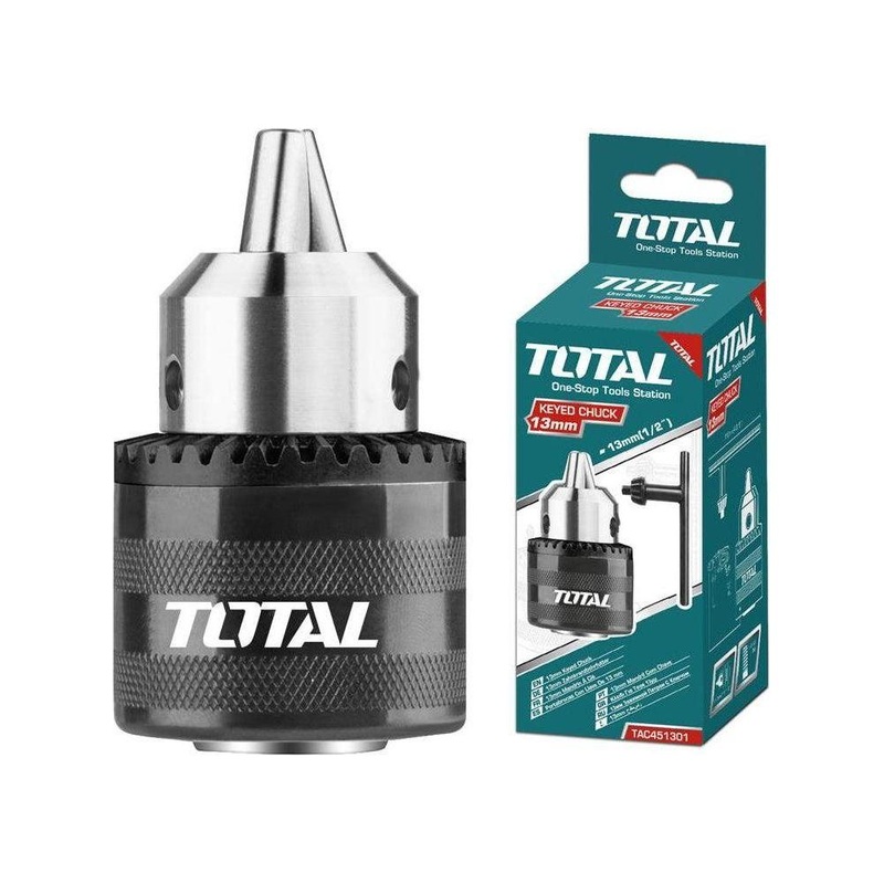 Total TAC451301 Drill Chuck with Key 13mm