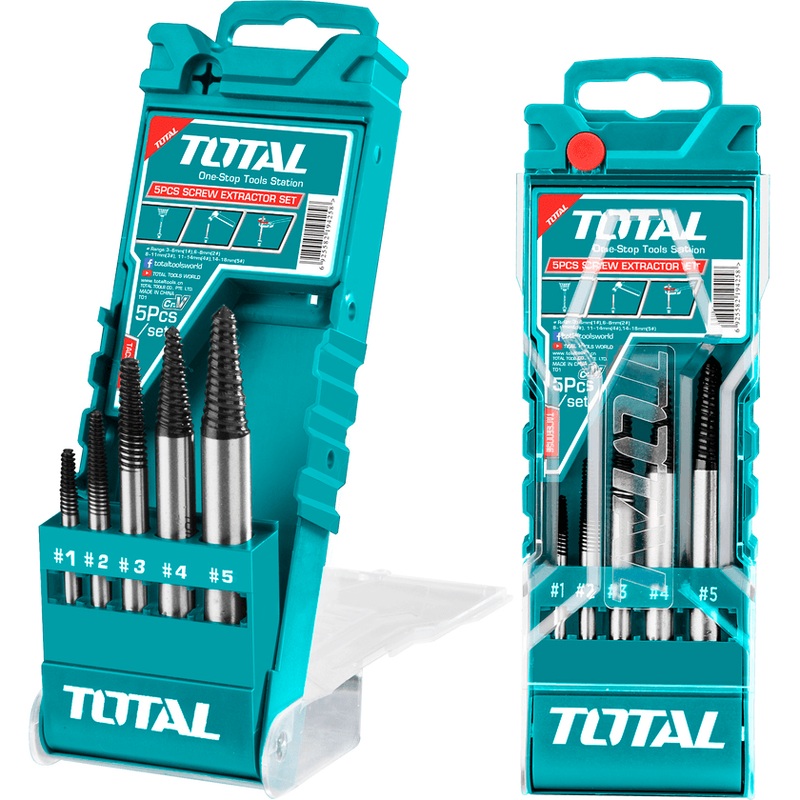 Total TACSE0056 Screw Extractor 5pcs