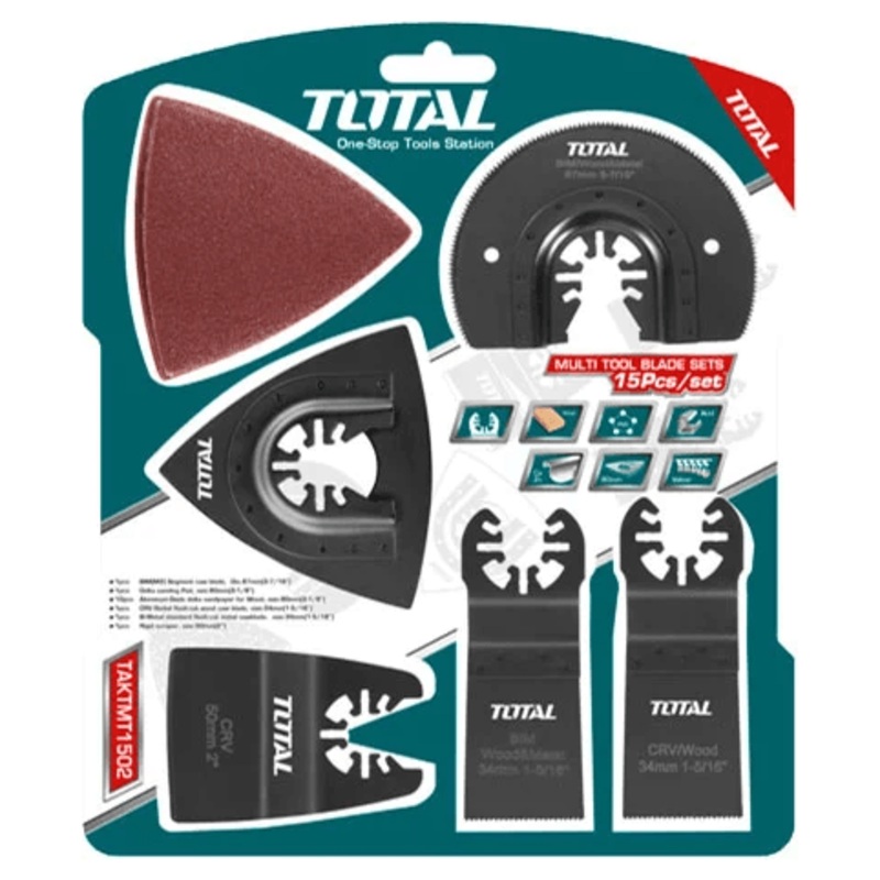 Total TAKTMT1502 Oscillating Tool Blade Set