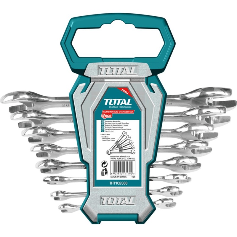 Total THT102386 Open Wrench Set 6-22mm
