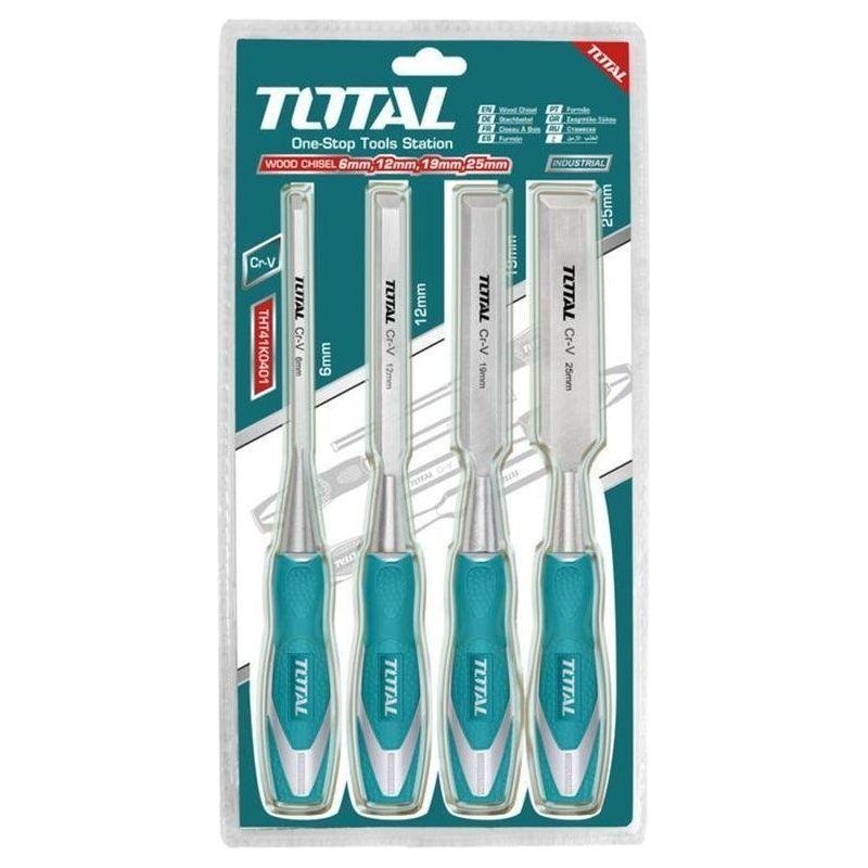 Total THT41K0401 4pcs Wood Chisel Set