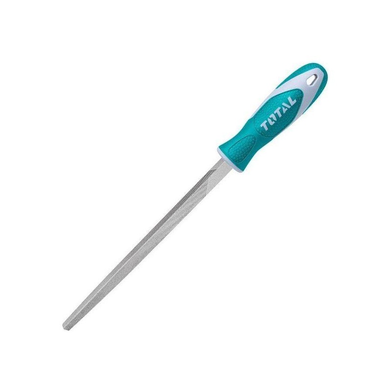 Total THT91486 Triangle Steel File with Handle