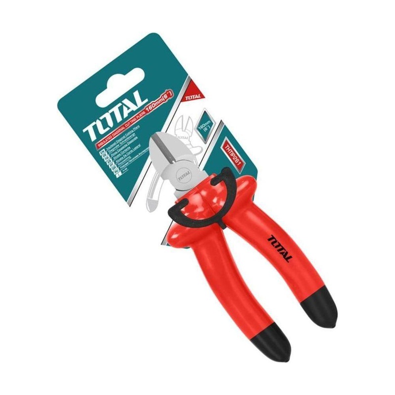 Total THTIP261 VDE Insulated Diagonal Cutting Plier 6"