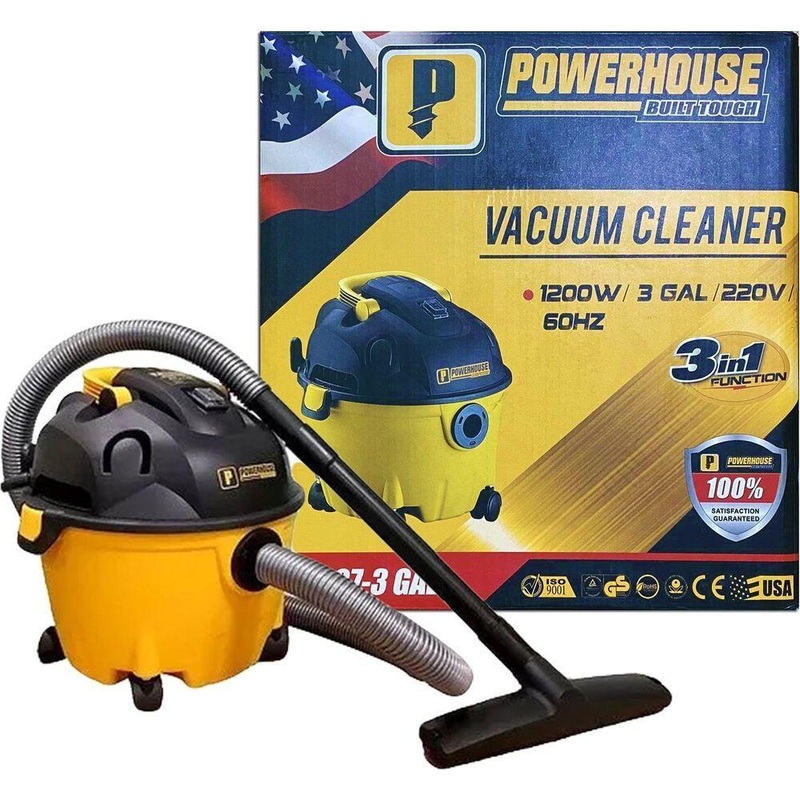 Powerhouse PH07-3 GAL Vacuum Cleaner 3Gallons