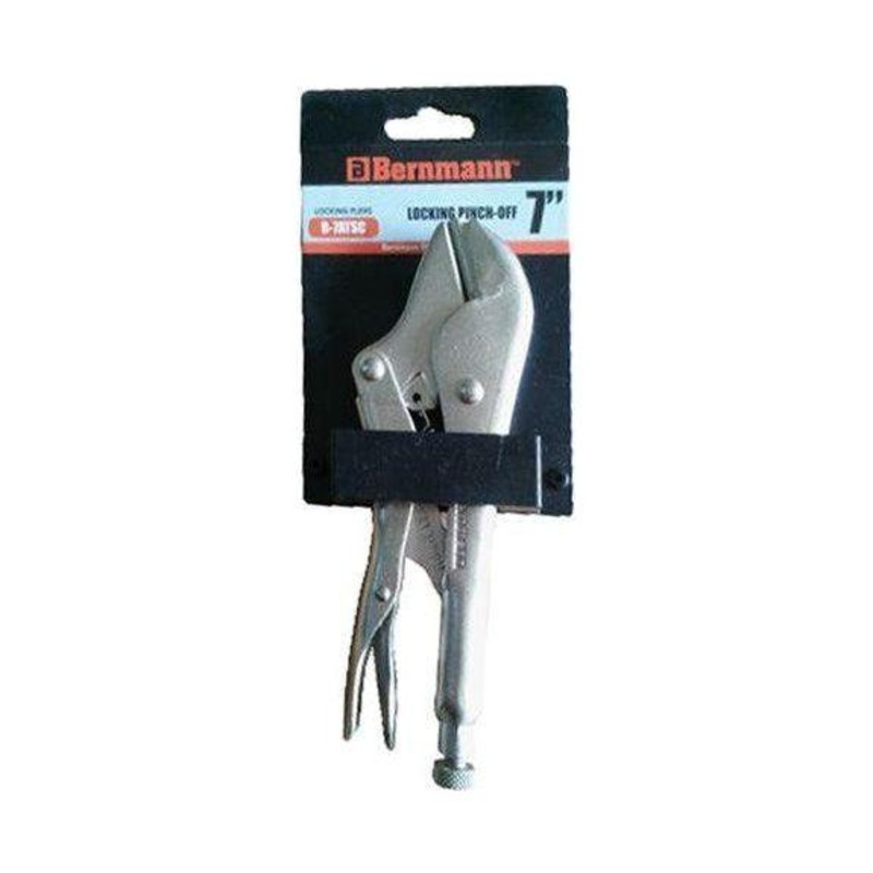 Bernmann B-7ATSC ViseGrip Locking Pinch-Off Plier