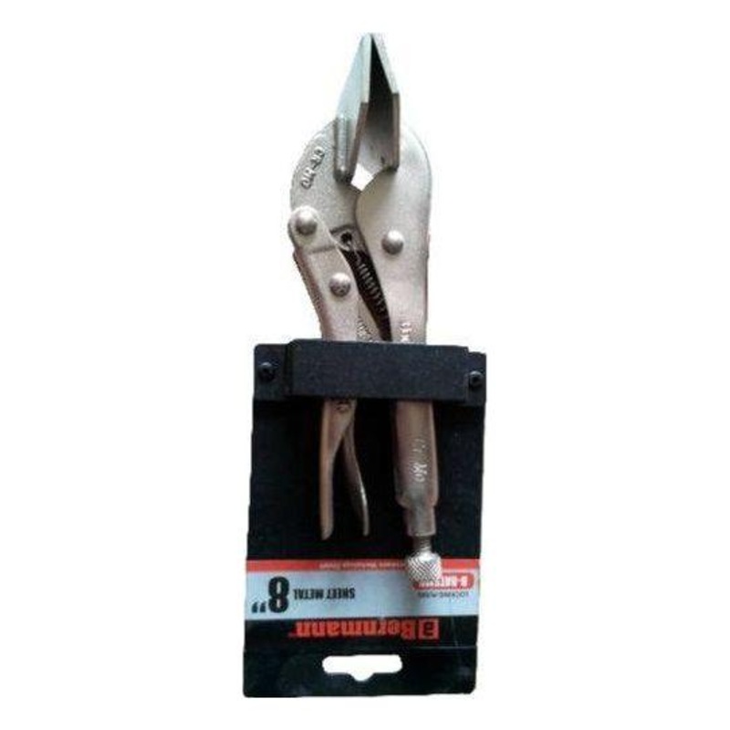 Bernmann B-8ATSMR ViseGrip Sheet Metal Grip Plier