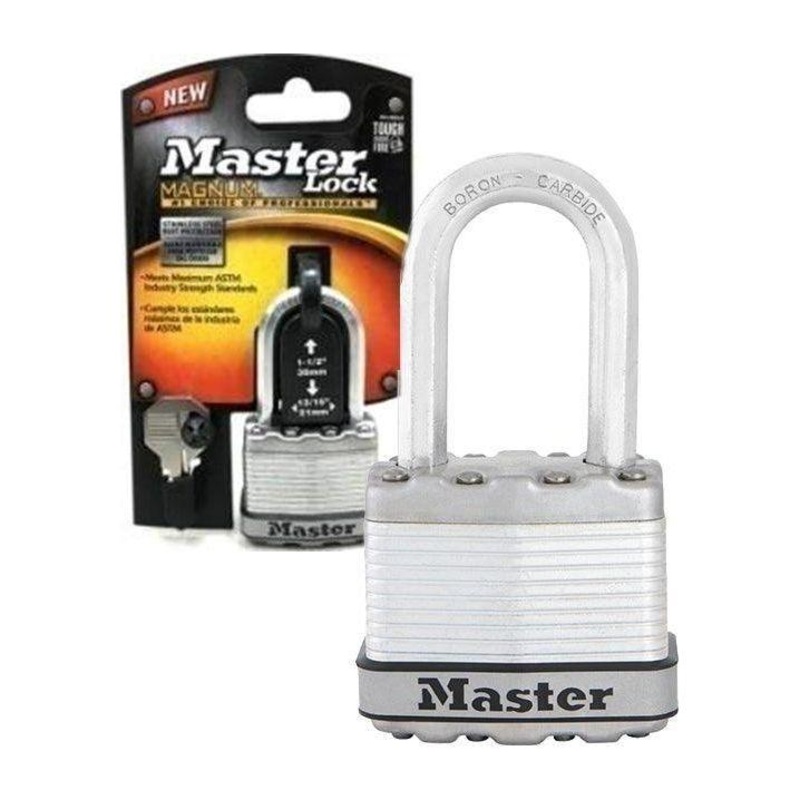 MasterLock Magnum Laminated Steel Padlock (Short Shackle)