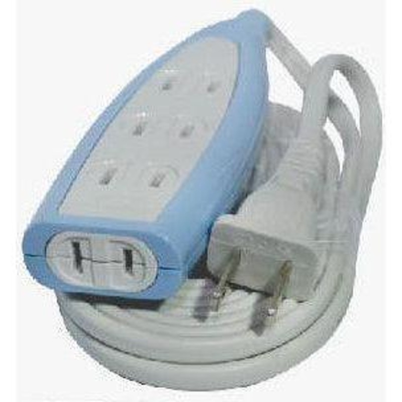 Omni WEE-004-PK Extension Cord Set 4-Gang 4meters Wire 2000W 15A 250V