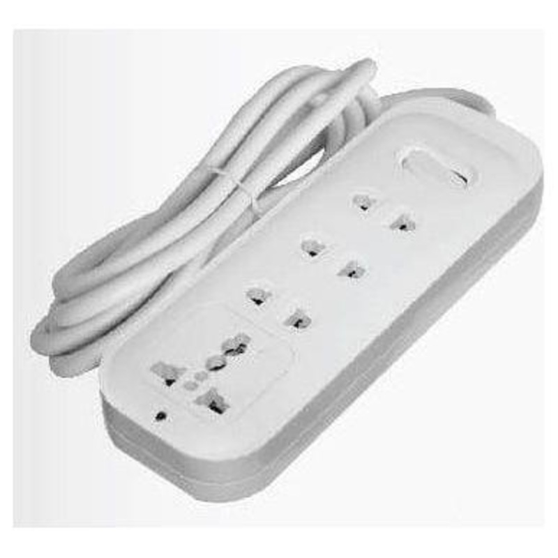 Omni WER-103-PK Extension Cord Set with Universal Outlet and Switch 2,500W 10A 250V