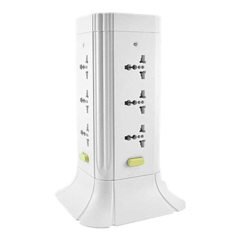 Omni WTE-512 Universal Tower Extension Cord 12 Gang with Switch