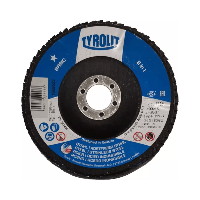 Tyrolit Flap Disc 4" [Basic]