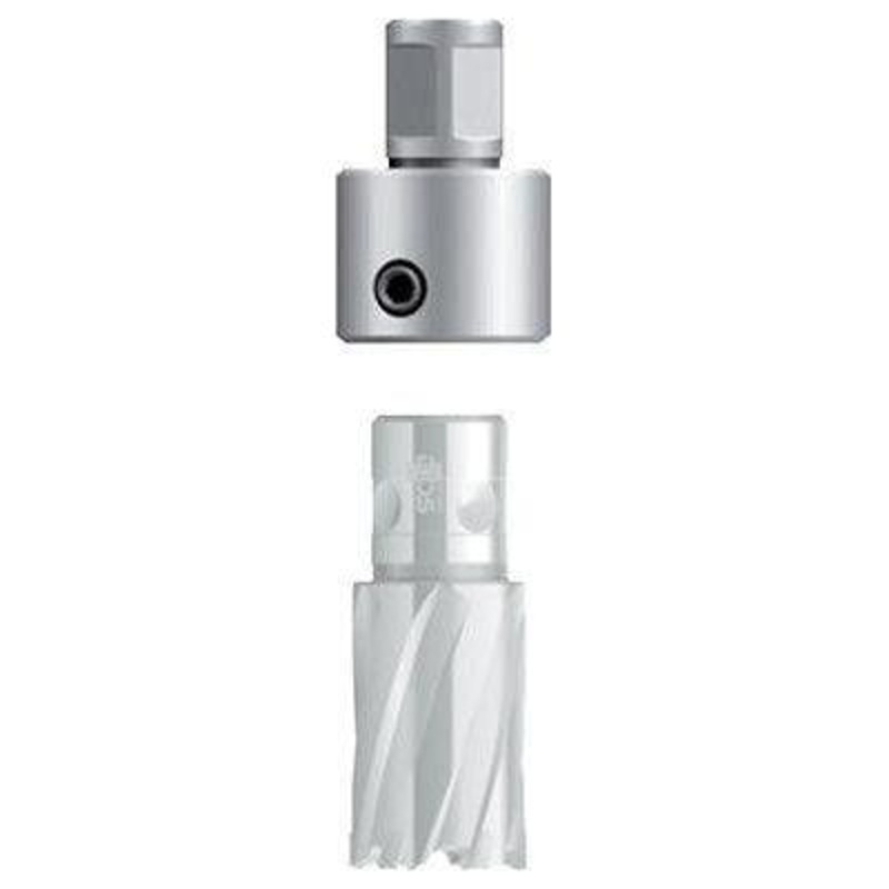 Akmac Drill Holder Adapter 19.05mm WeldOn for Annular Bit