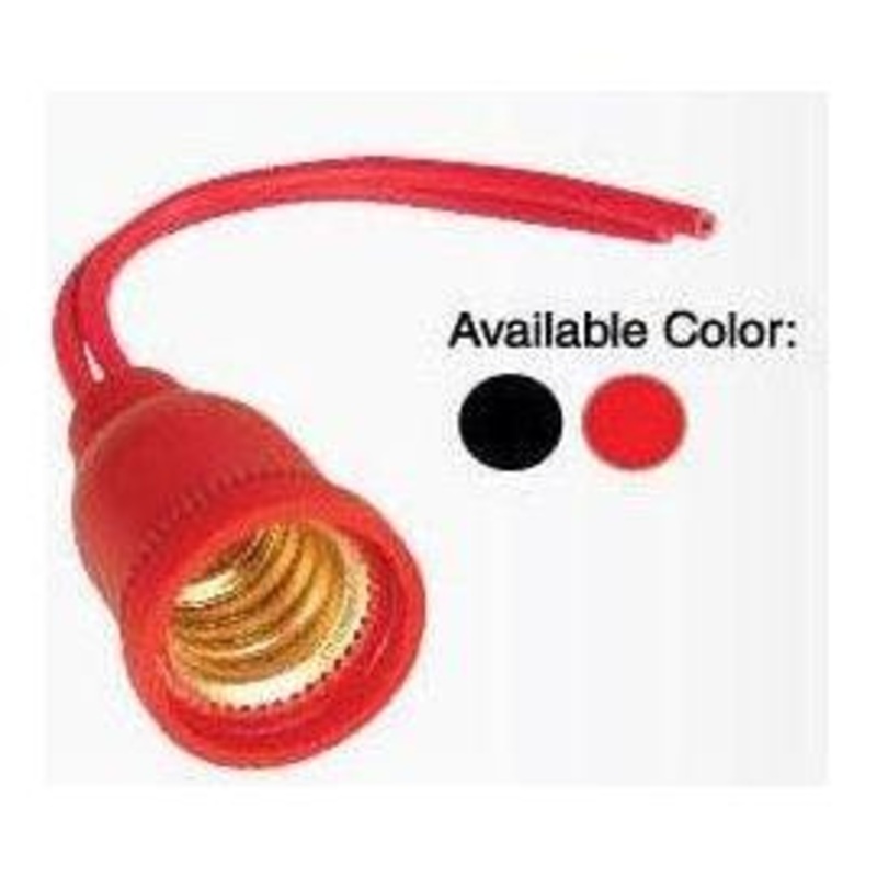 Omni E12-102R Pigtail Bulb Socket 2A 250V