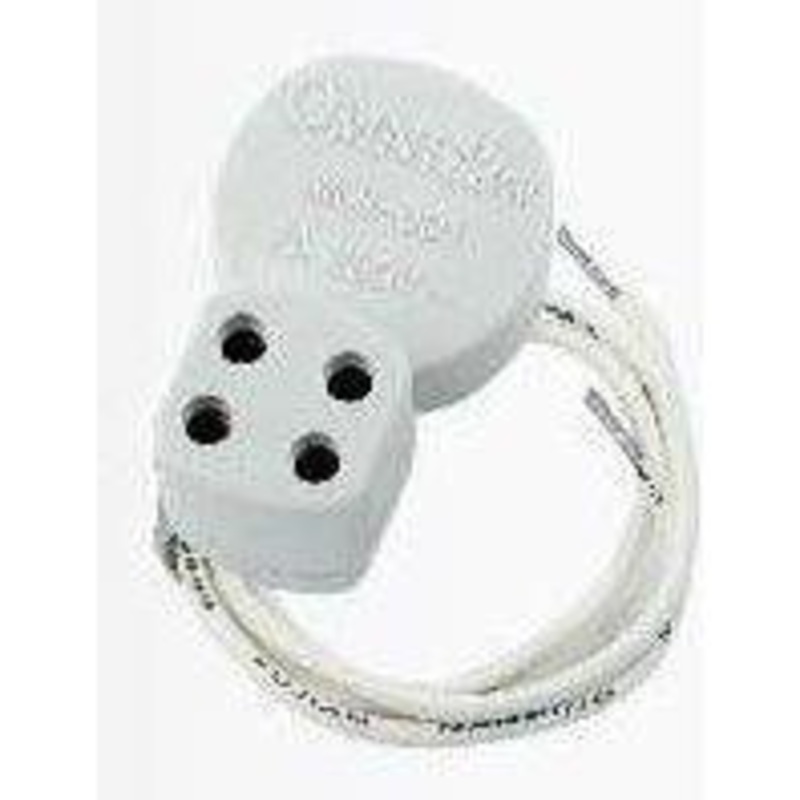 Omni WCS-001 Circular Lamp Socket with Starter Holder 2A 250V