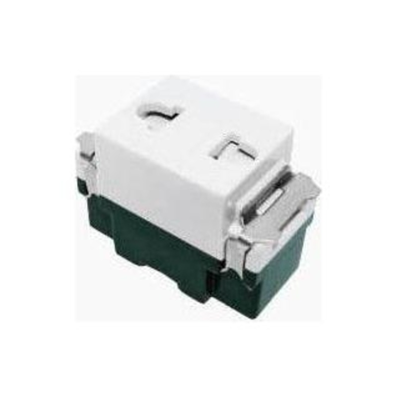 Omni WEU-202 Universal Outlet with Shutter 10A 250V (Flush Type)