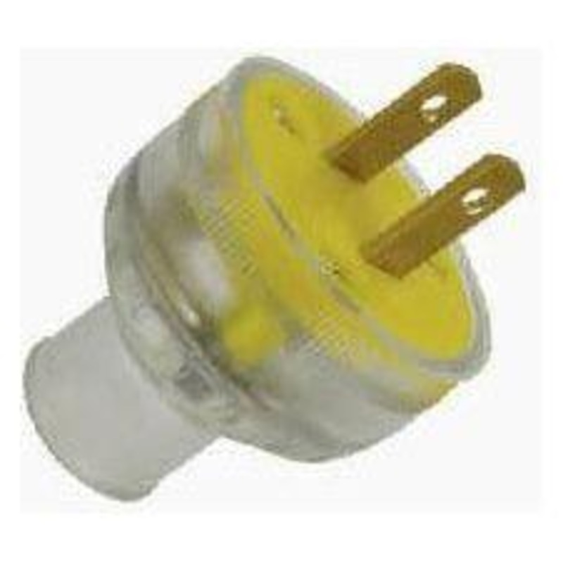 Omni WHR-102 Heavy Duty Rubber Plug 10A 25V (Transparent)