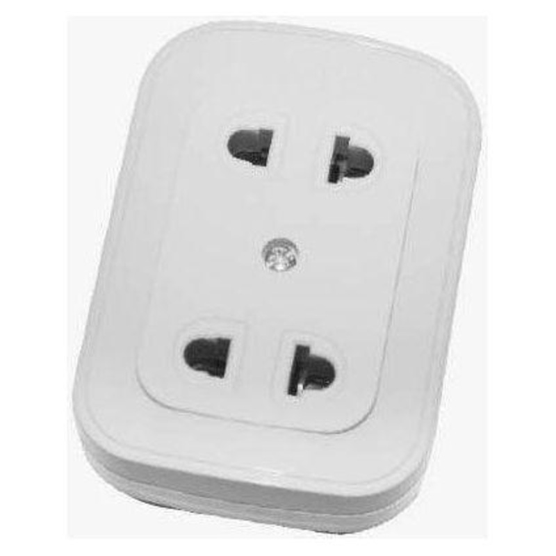 Omni WSO-002 Surface 2-Gang Convenience Outlet 10A 250V