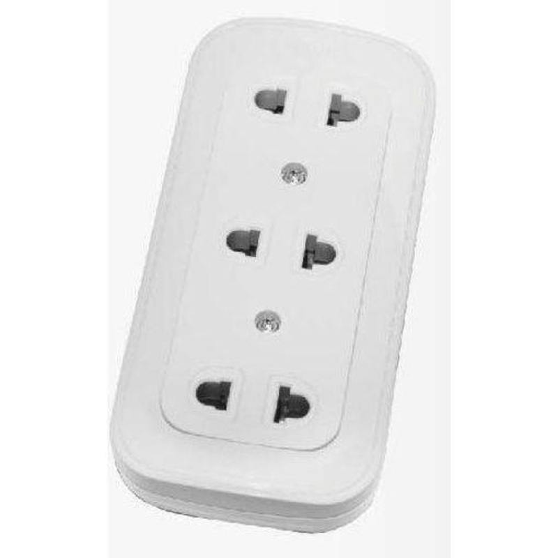Omni WSO-003 Surface 3-Gang Convenience Outlet 10A 250V