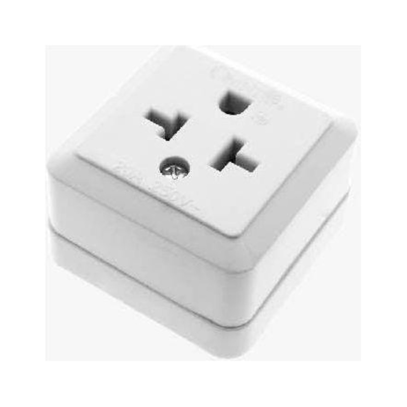 Omni WTO-001 Surface Single Tandem Outlet 20A 250V