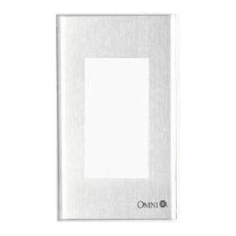 Omni WWP-113S Stainless 3-Gang Plate (Wide Series)