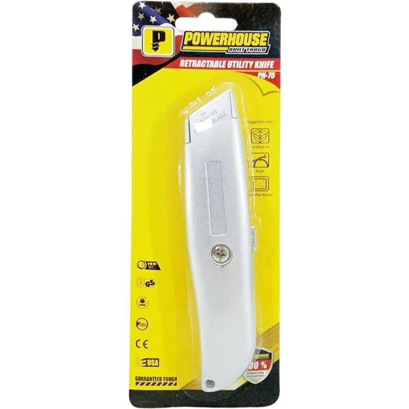 Powerhouse PH-75 Retractable Utility Cutter Knife