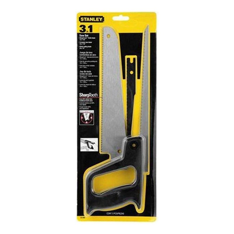 Stanley Nest Of Saw with 3 pcs Blade (3in1)