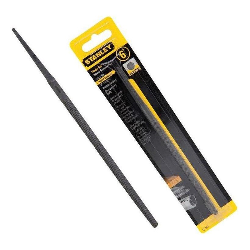 Stanley Single Cut Round Bastard File