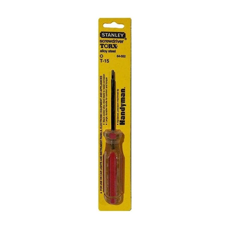 Stanley Torx Screwdriver PVC Handle