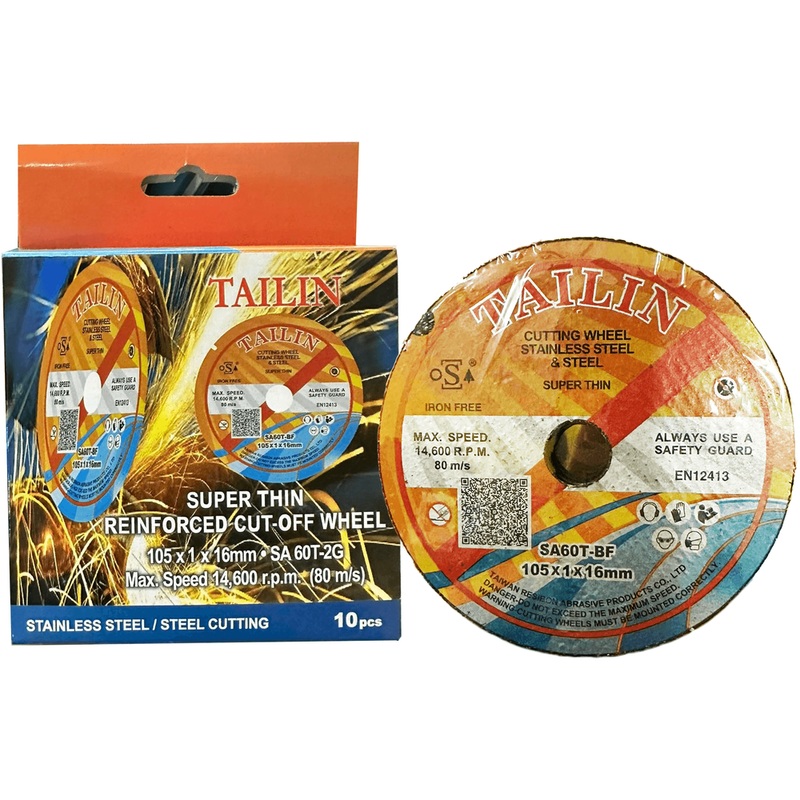 Tailin Stainless Cut Off Wheel 4" (Super Thin)