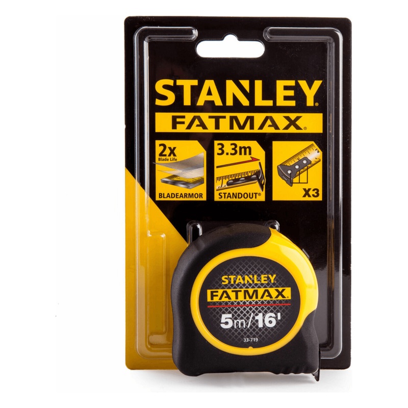 Stanley Blade Armor Coated Steel Tape Measure (FatMax)